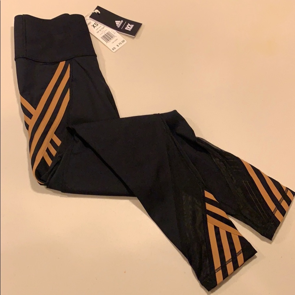 IVY PARK Black and Gold XS Leggings